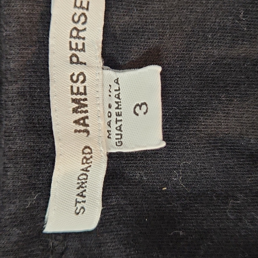 James Perse Black Classic‎ Twist Front Tee Shirt Dress - Picture 6 of 9